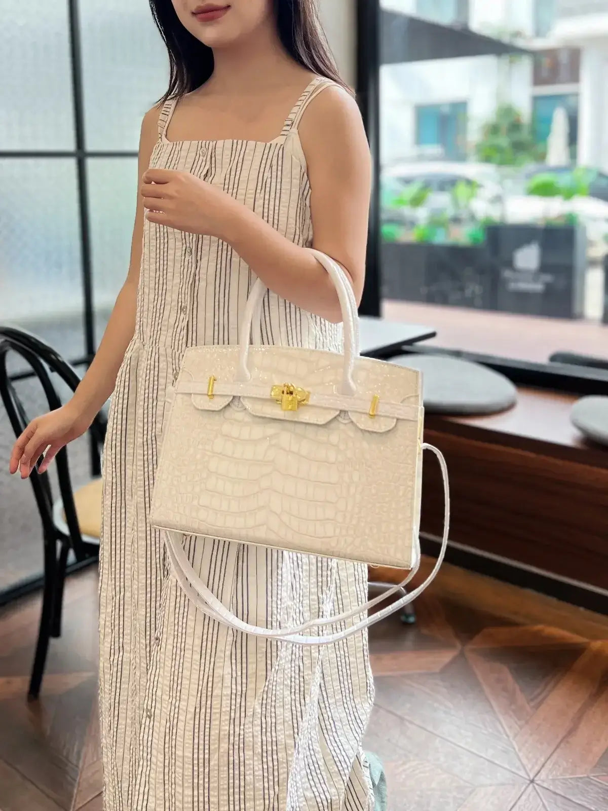 Luxury Monogram Tote: MICOCAH Premium Handbag